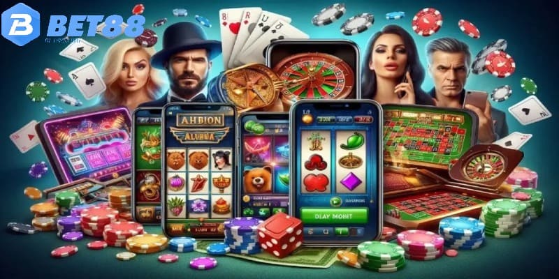 Những tựa game casino BET88 phổ biến 